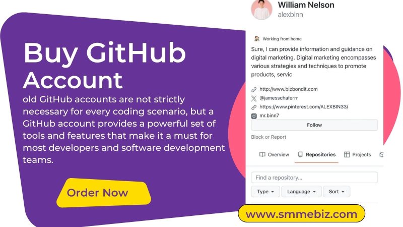 Buy old GitHub Accounts