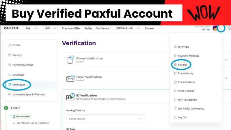 Buy Verified Paxful Account