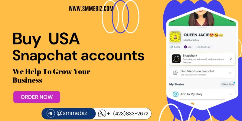 Buy Usa Snapchat accounts